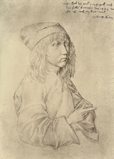 Self Portrait at the Age of Thirteen by Albrecht Dürer